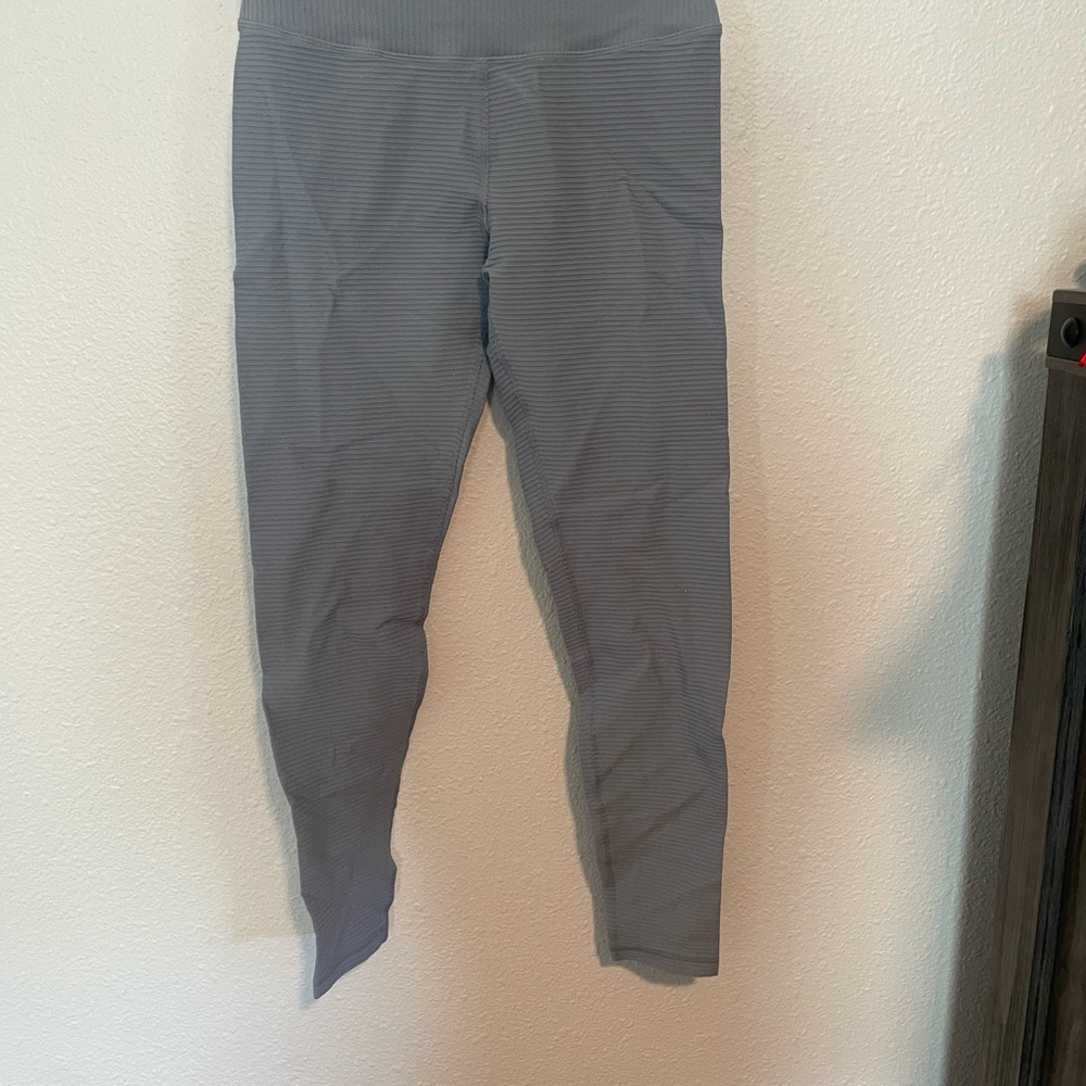 Glyder Ribbed Light Blue Leggings
